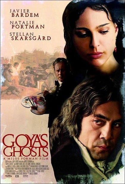 Los fantasmas de Goya portada pelicula
