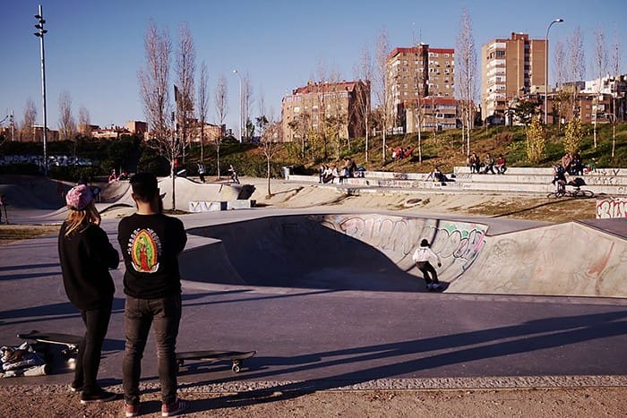 skate park madrid rio