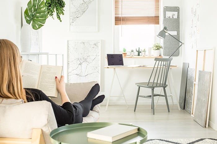 ¿Cómo organizar un rincón de lectura en casa?