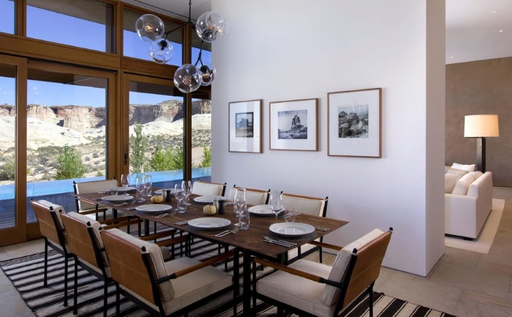 comedor casa amangiri