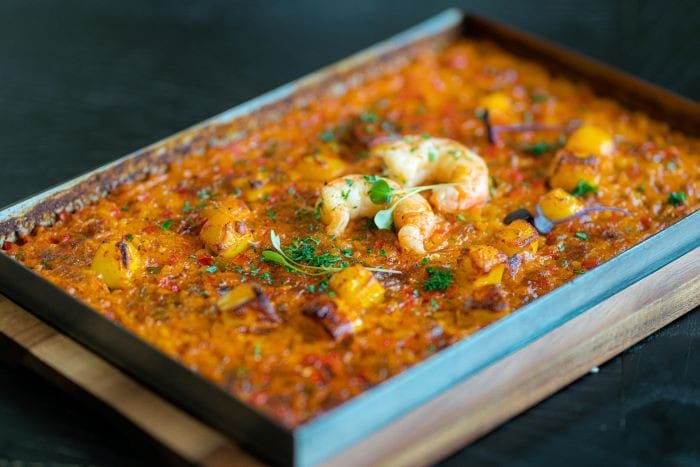 Arroz-de-sepia-y-gambon-a-la-llauna de Groucho