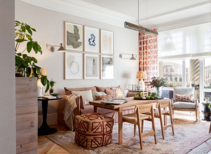 Espacio de salón La Redoute de Mónica Garrido para Casa Decor 2021