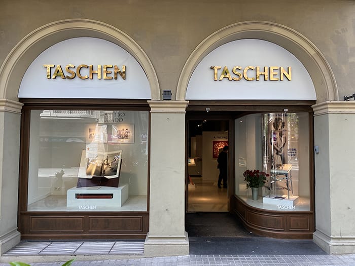 pop up tienda taschen barcelona