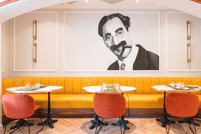 Interior del restaurante Groucho