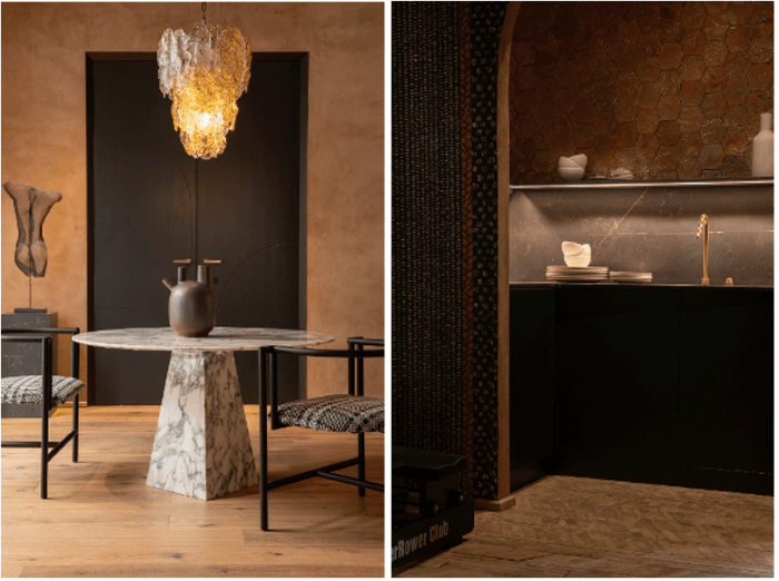 Detalle de espacios de Marbella Design