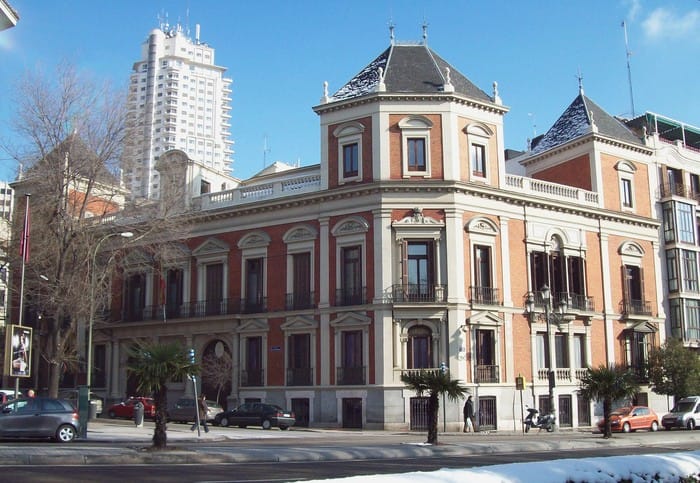 Museo Cerralbo vista exterior edificio