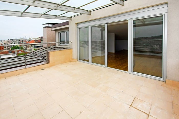 techo cristal terraza