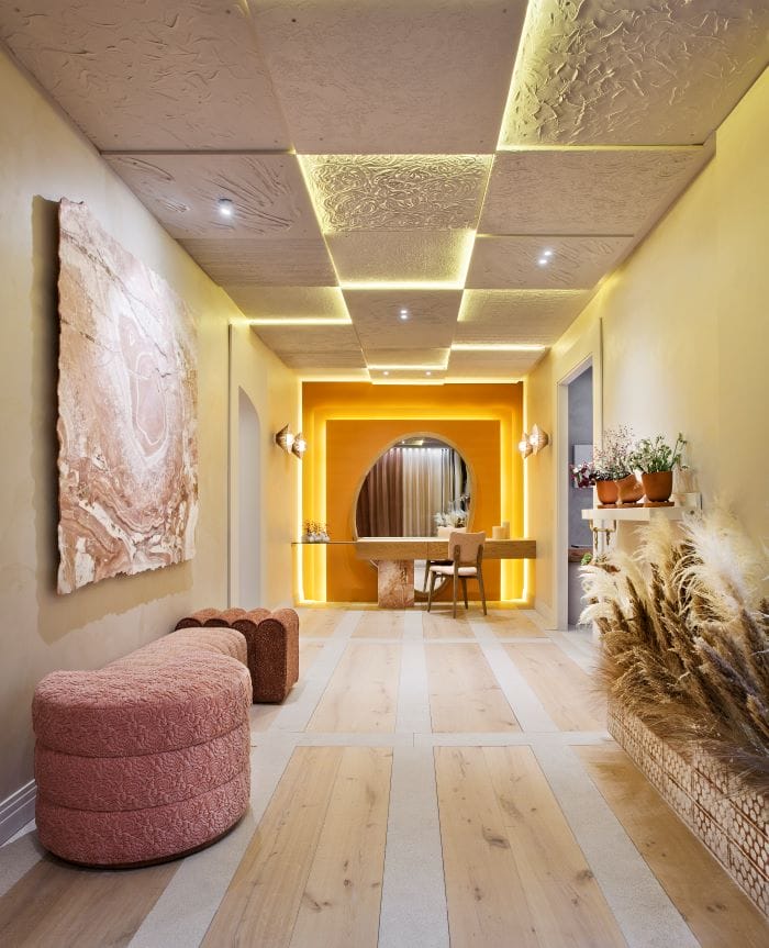 Uno de los aseos públicos de Casa Decor 2021