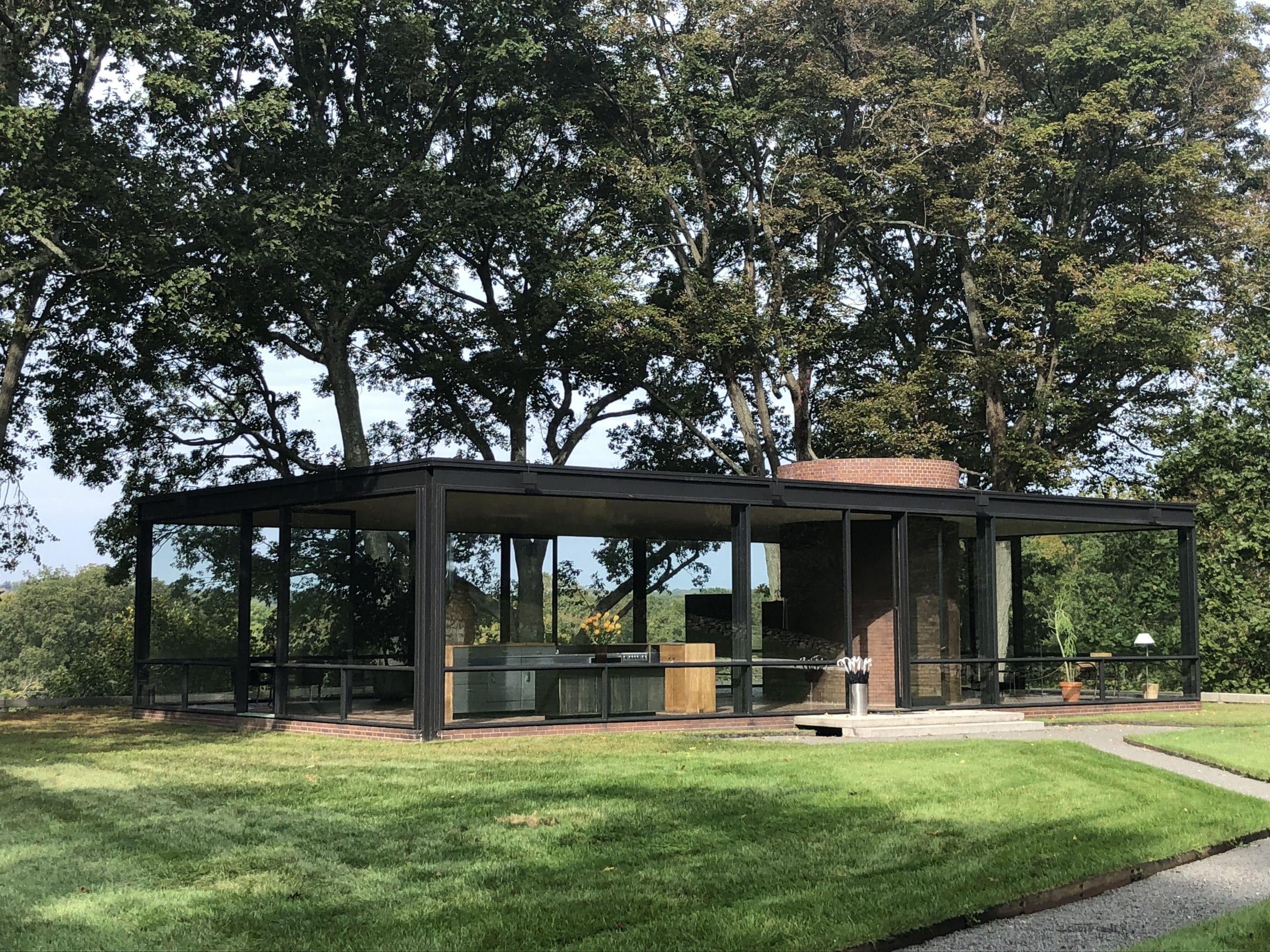 glass house philip johnson