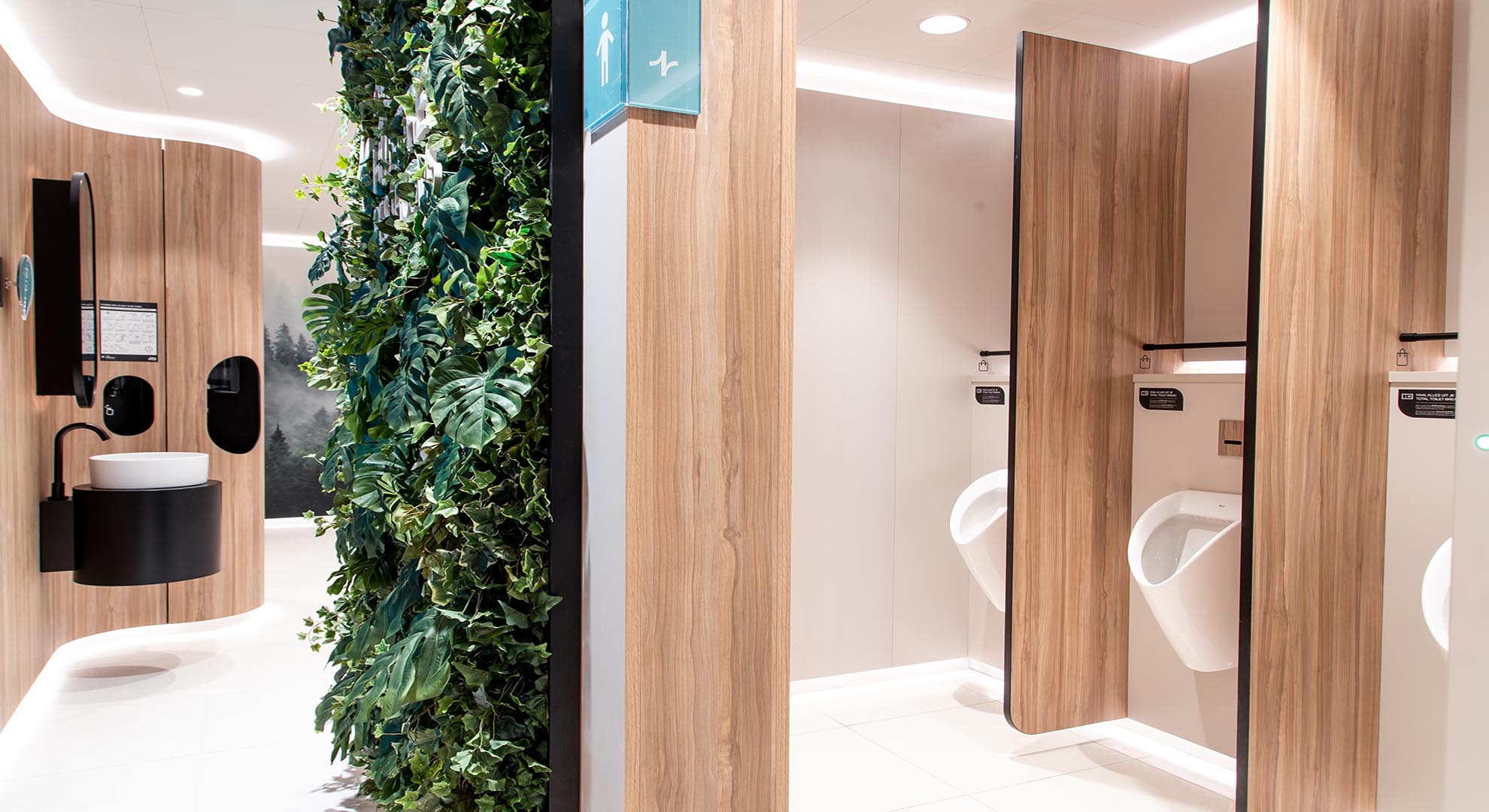 diseño baños públicos