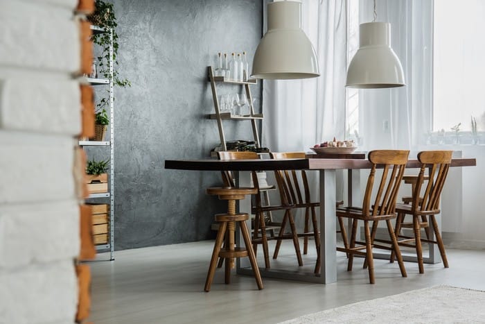 comedor pequeño estilo y diseño elegante