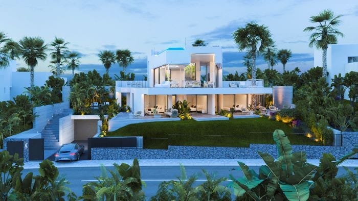 Proyecto Abama desde el exterior