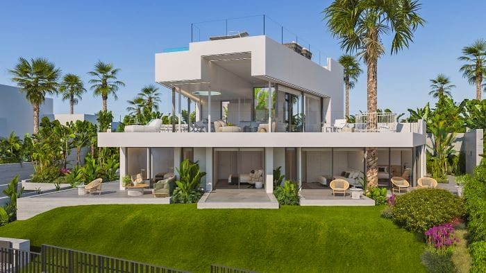 Proyecto de casa Abama exterior en Tenerife