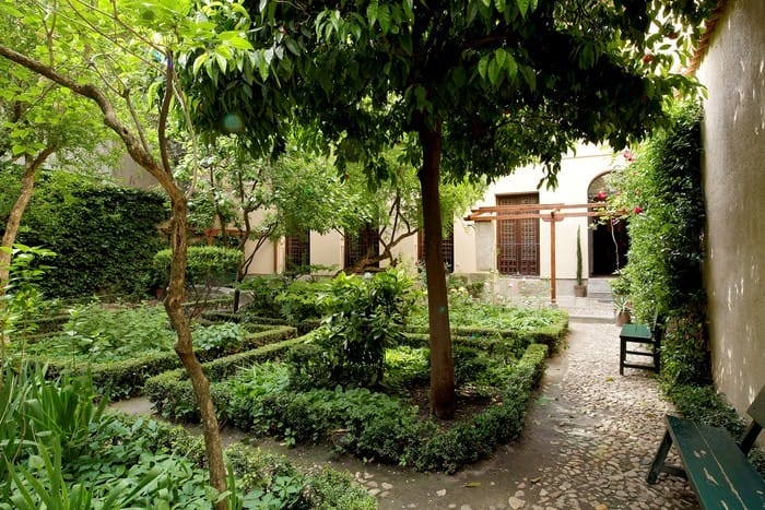 Jardín Casa Museo Lope de Vega en Madrid