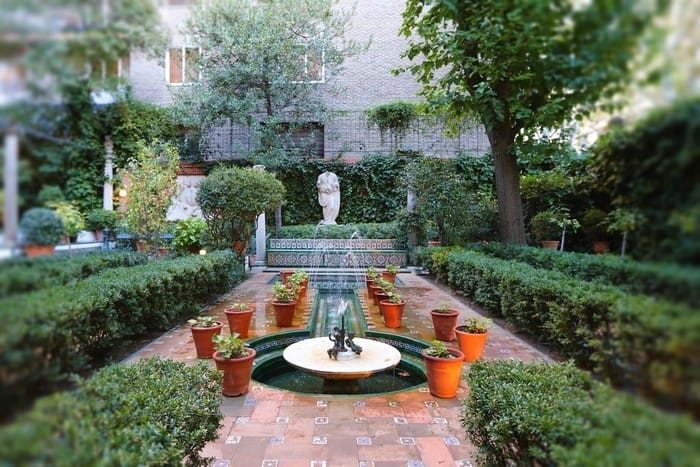 Jardín exterior Museo Sorolla