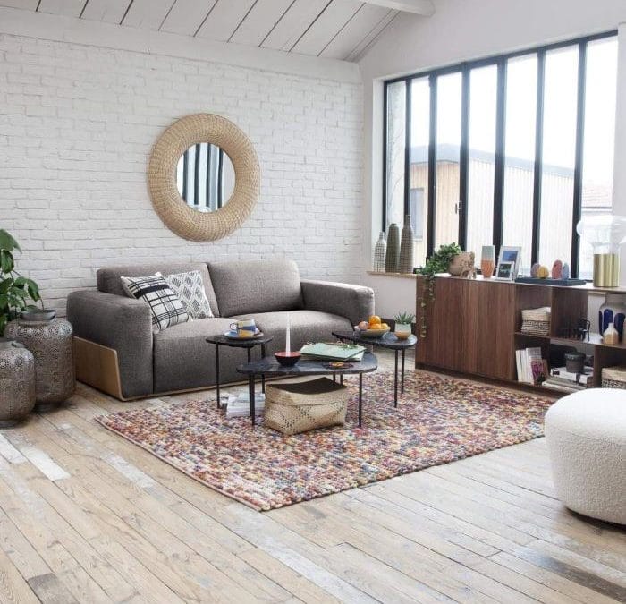 Diferentes diseños de sofás para la decoración de tu salón