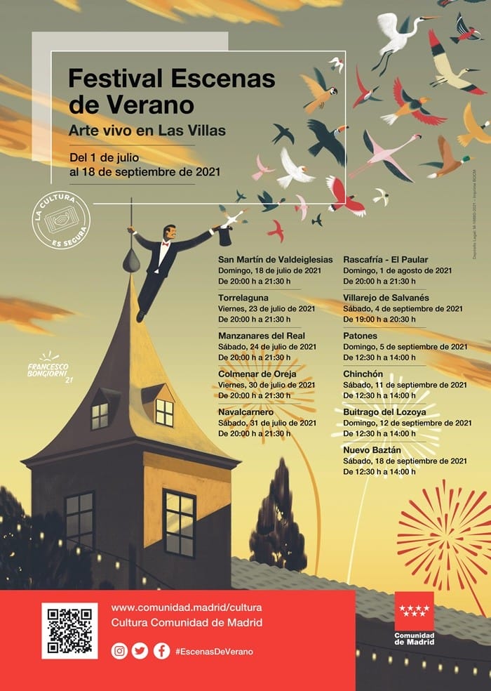 programacion villas madrid verano 2021