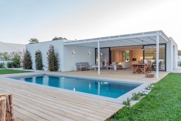 Gran villa con piscina, alojamiento para vacaciones