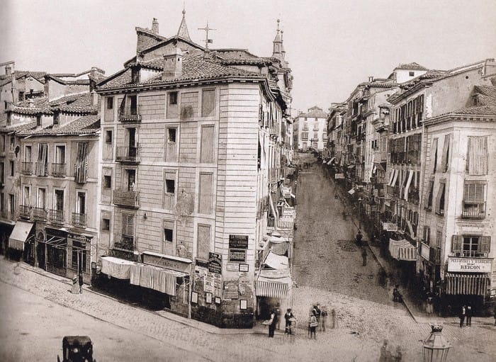 Fotografía Puerta del Sol en el siglo XIX