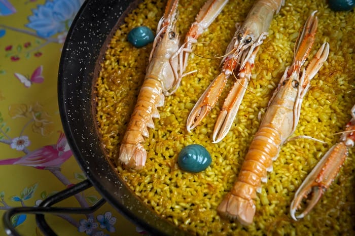 imagen plato arroz en el restaurante Rosi La Loca Madrid