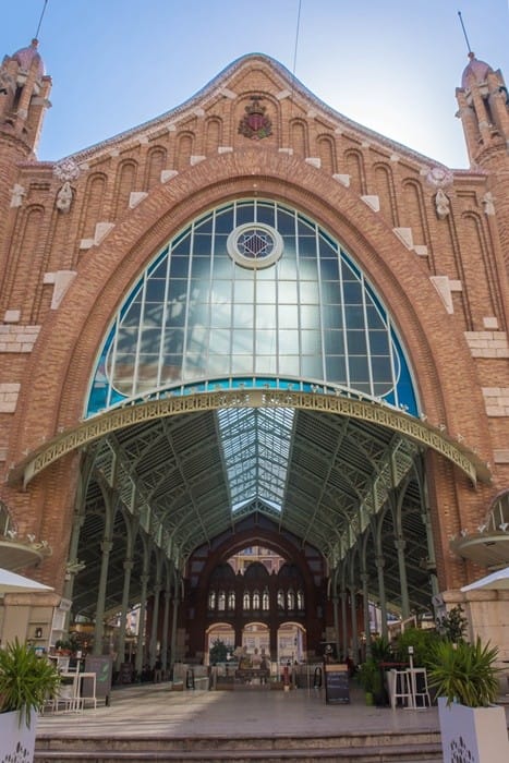 mercado colon valencia fachada principal