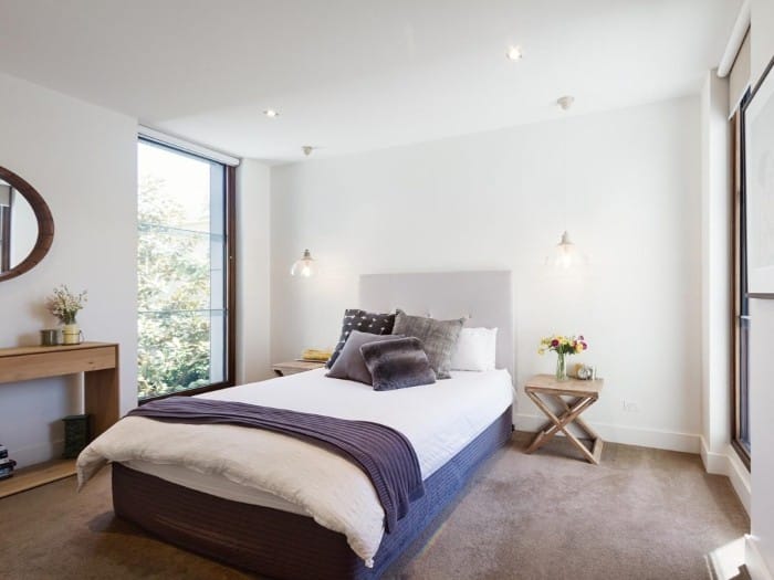 habitacion tonos neutros