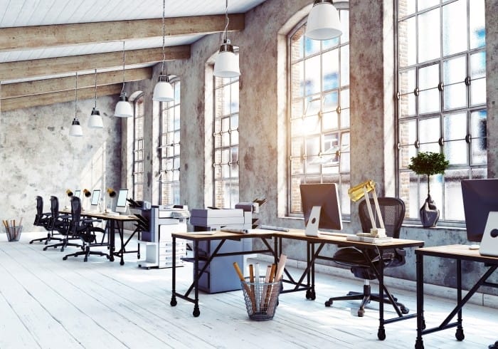 ejemplo decoracion oficina