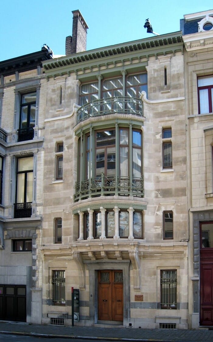 Fachada de la Casa Tassel