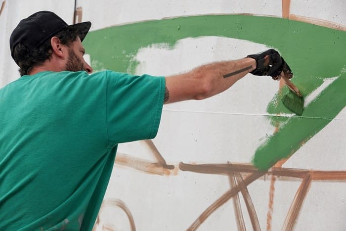 pintor mural gorra bmurals