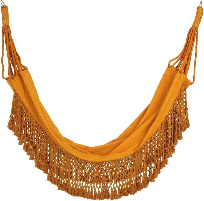 mecedora ocre jardin