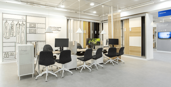 Interior de la nueva tienda de IKEA situada en Las Rozas en Madrid