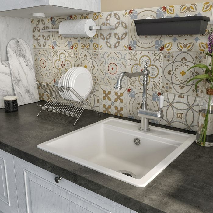 Fregadero-en-una-cocina de Leroy Merlin