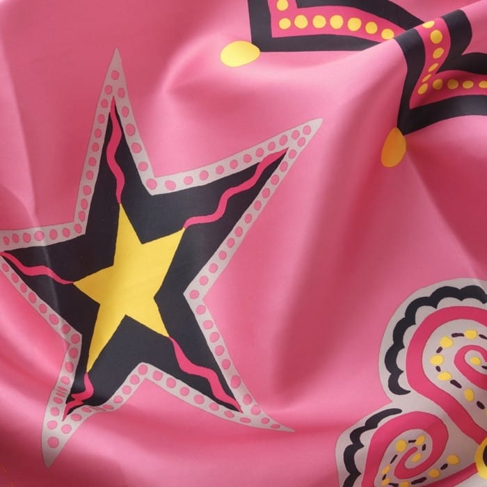 tela estampada estrella
