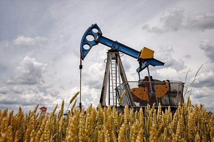 explotación de petróleo