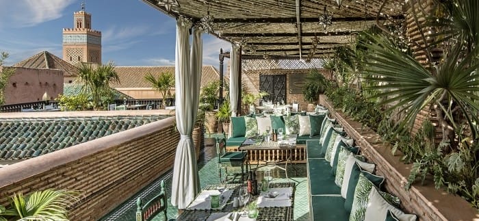 La Sultana Marrakech: un hotel de estilo árabe rico en detalles