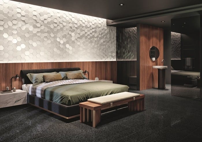 luz forma habitacion cama