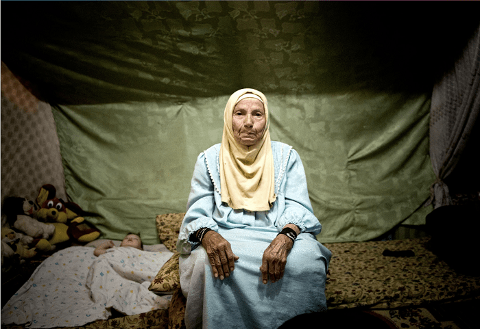 foto hecha por Maysun de una vida en Palestina