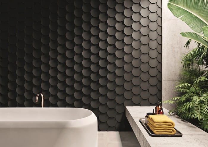 baño pared textura