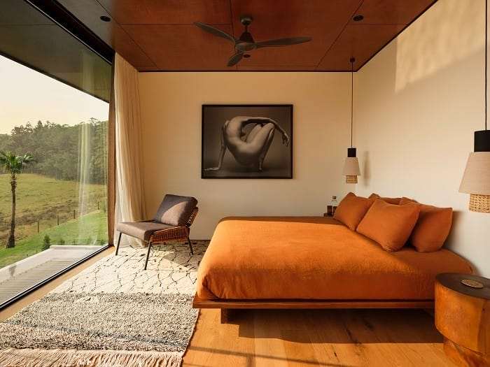 dormitorio de la finca Somo