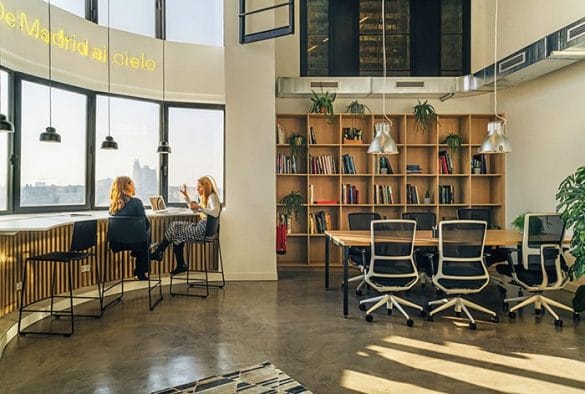espacios de trabajo con vistas madrid coworking