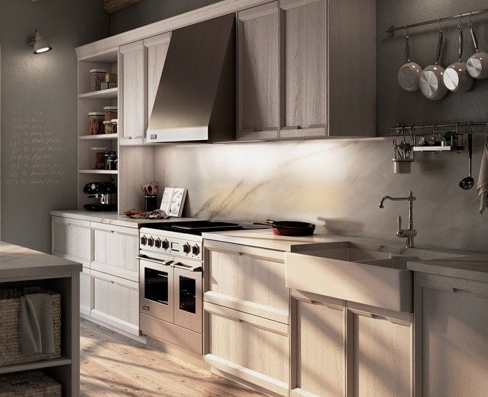 diseño de una cocina Rekker con muebles del modelo Bakea