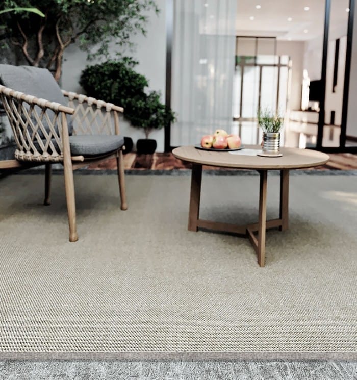 alfombras sostenibles materiales reciclados