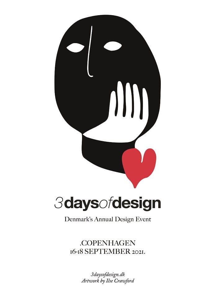 Poster de 3DaysofDesign, un festival danés de diseño