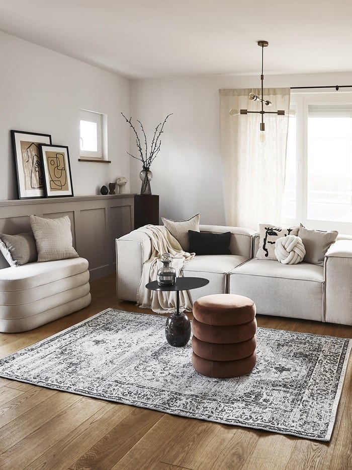 mesilla central sofa alfombra