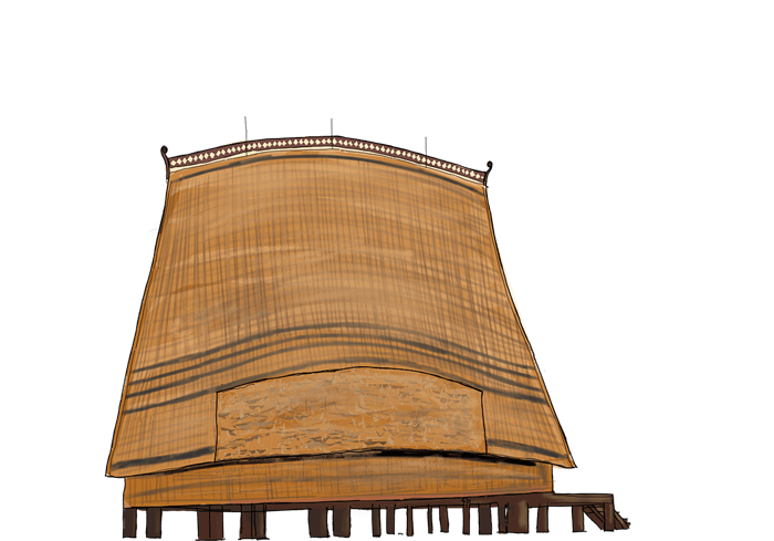 ilustracion construccion vernacula