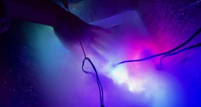 efectos luz humo colores