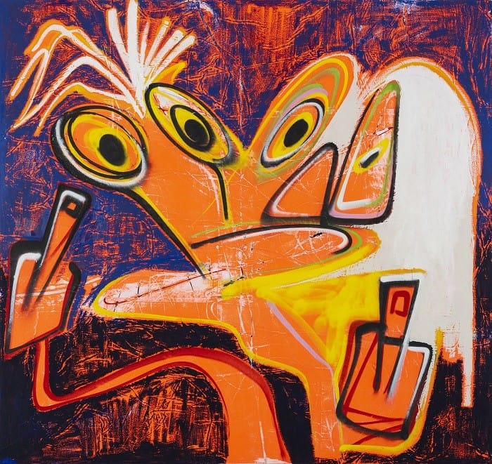 pintura del alemán Alexander Höller