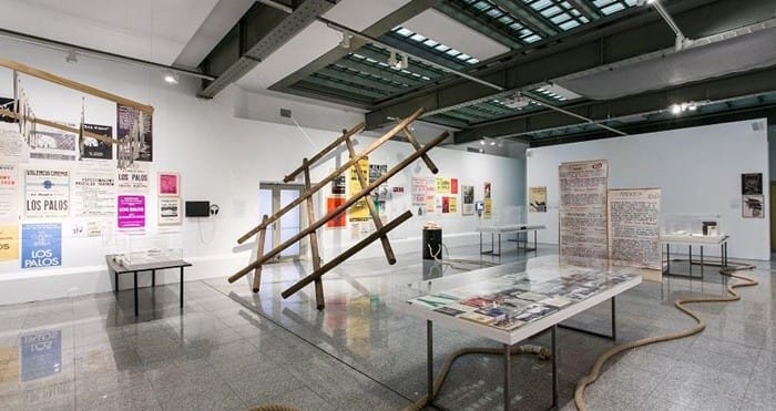 esculturas exposicion sala