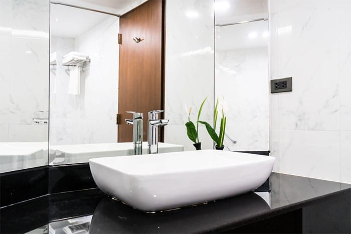 baño elegante