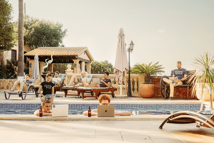 alojamiento con piscina en Mallorca